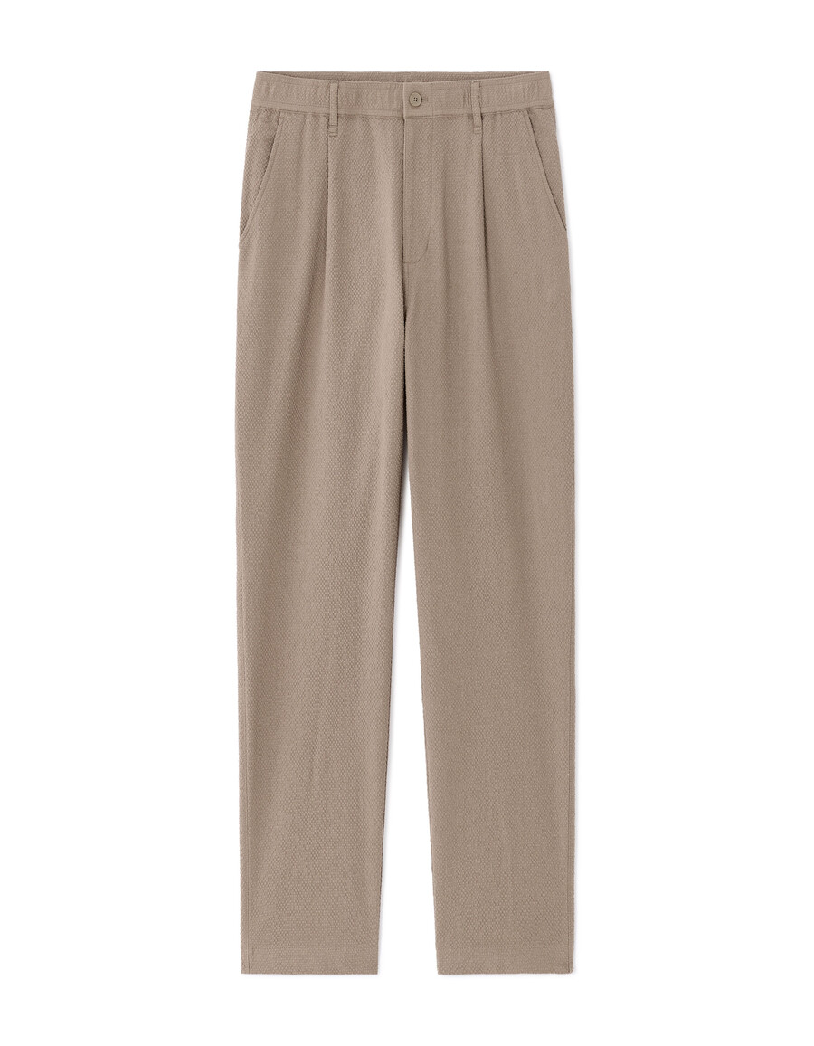 24h slim seersucker pants