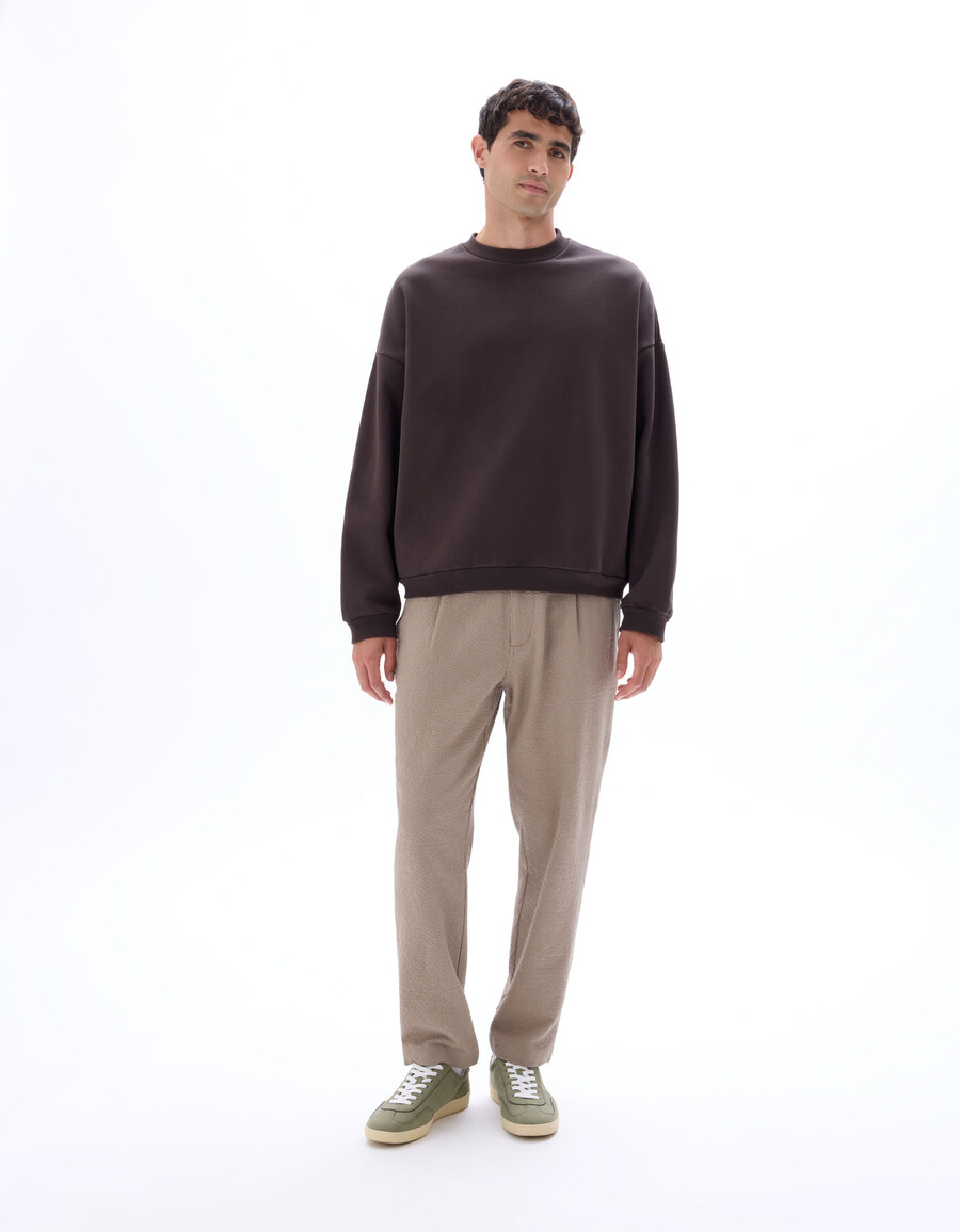 24h slim seersucker pants