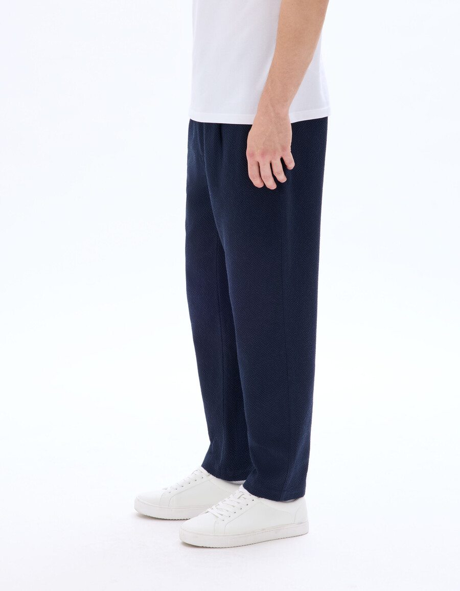 24h slim seersucker pants