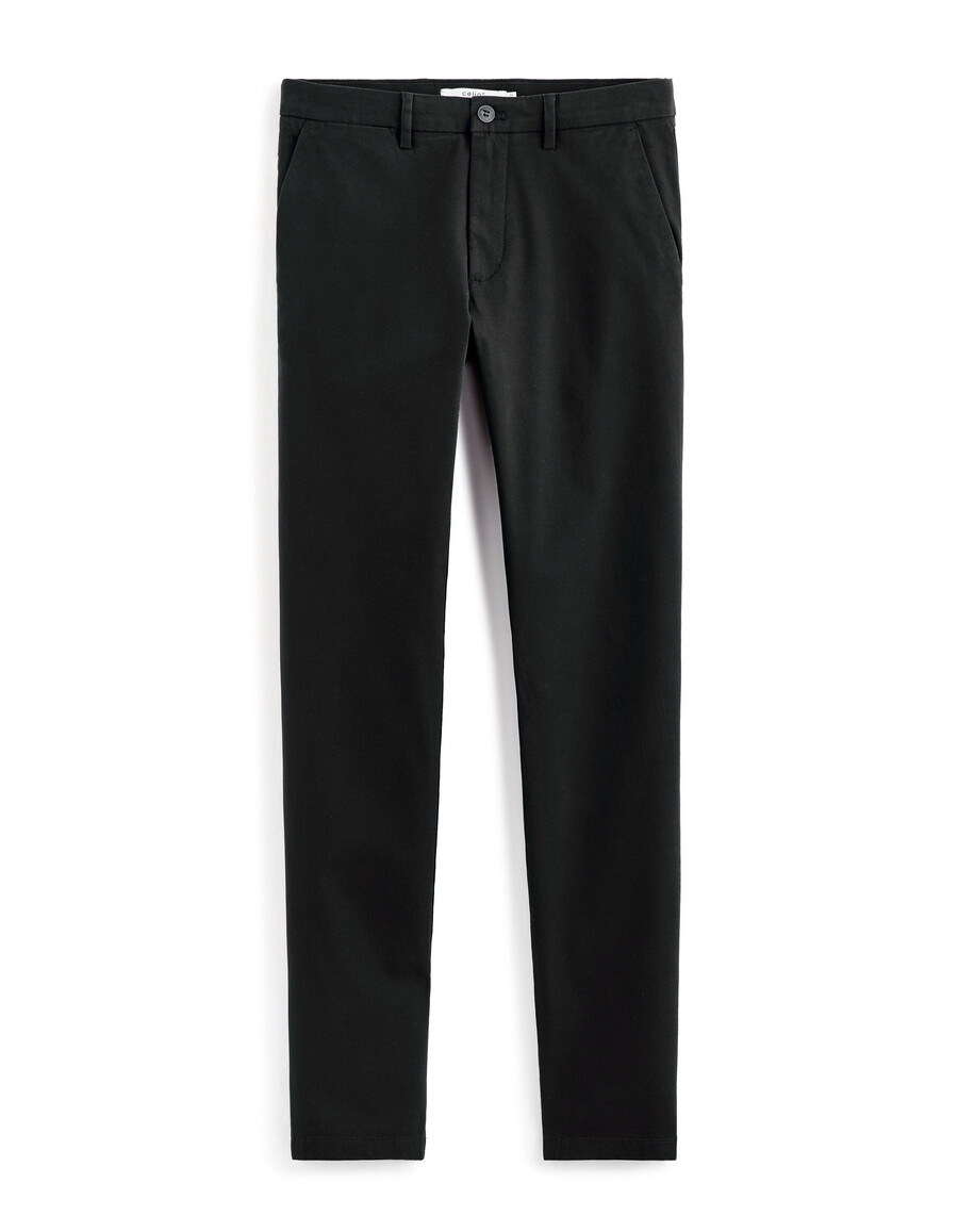 slim-fit chinobyxor i stretchig bomull standardlängd