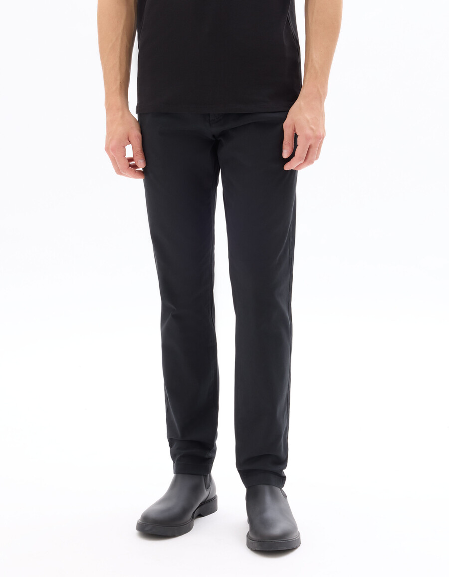 slim-fit chinobyxor i stretchig bomull standardlängd