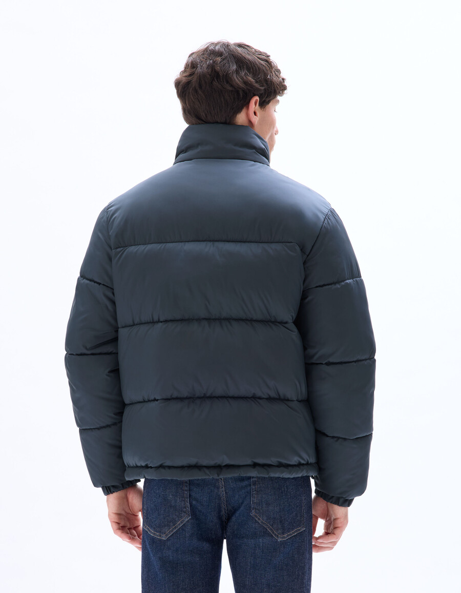 airwarm varm pufferjacka med hög krage