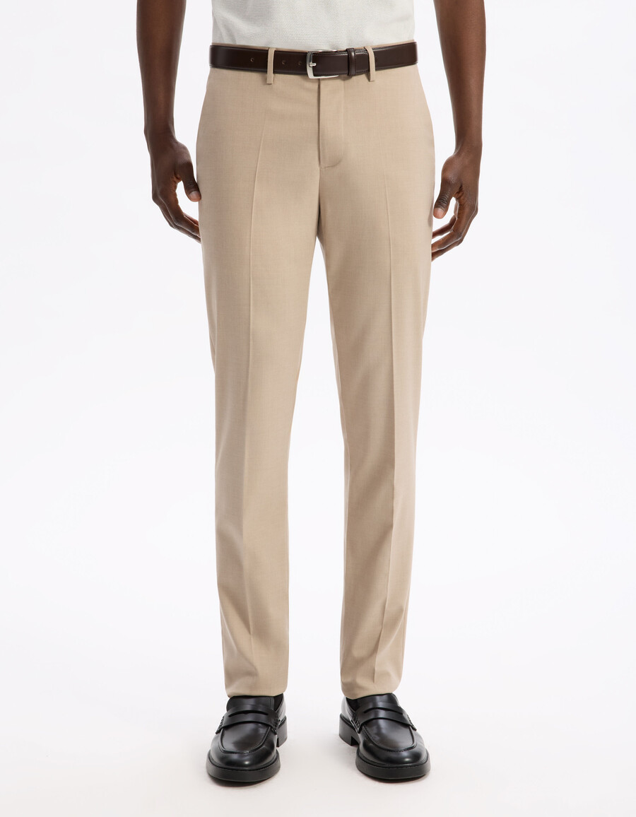 slim fit stretchiga kostymbyxor