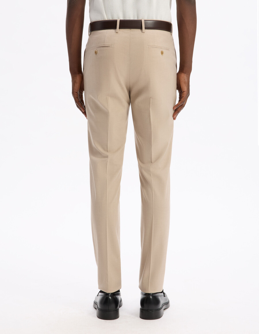 slim fit stretchiga kostymbyxor