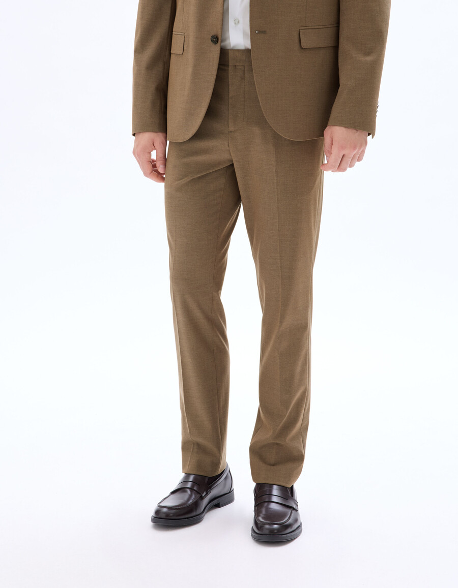 slim fit bi-stretch kostymbyxor