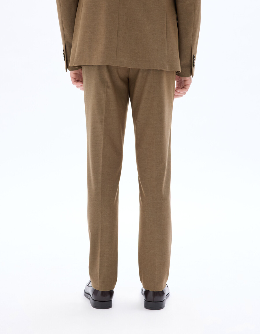 slim fit bi-stretch kostymbyxor