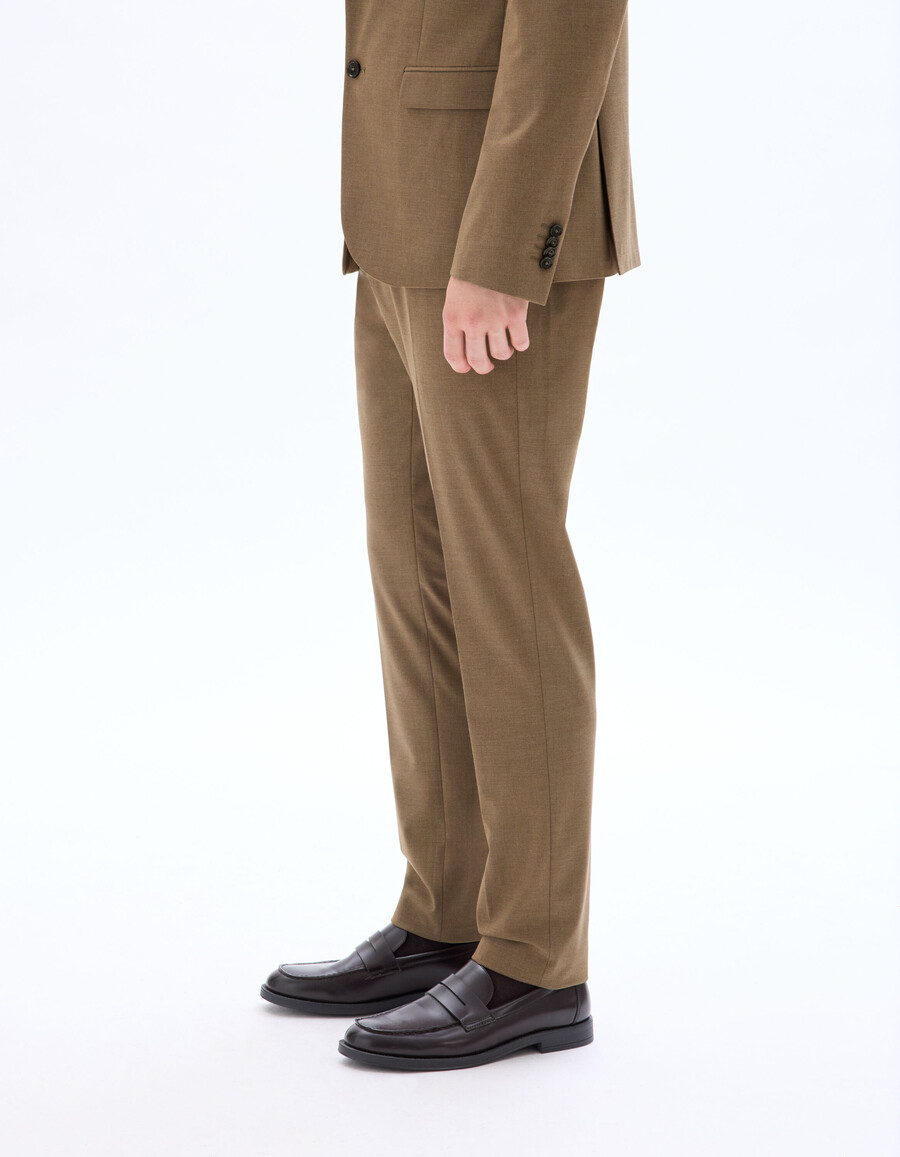 slim fit bi-stretch kostymbyxor