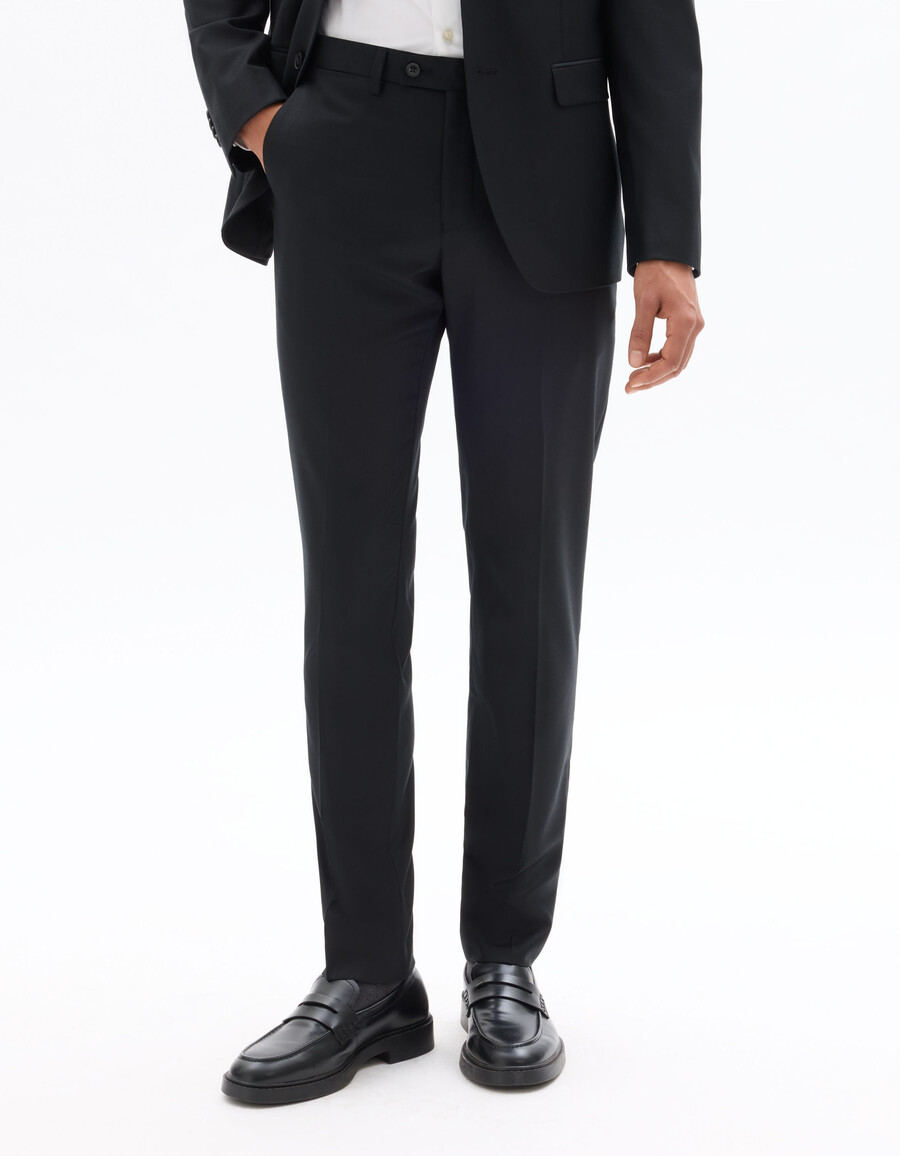 slim fit kostymbyxor 100 ull