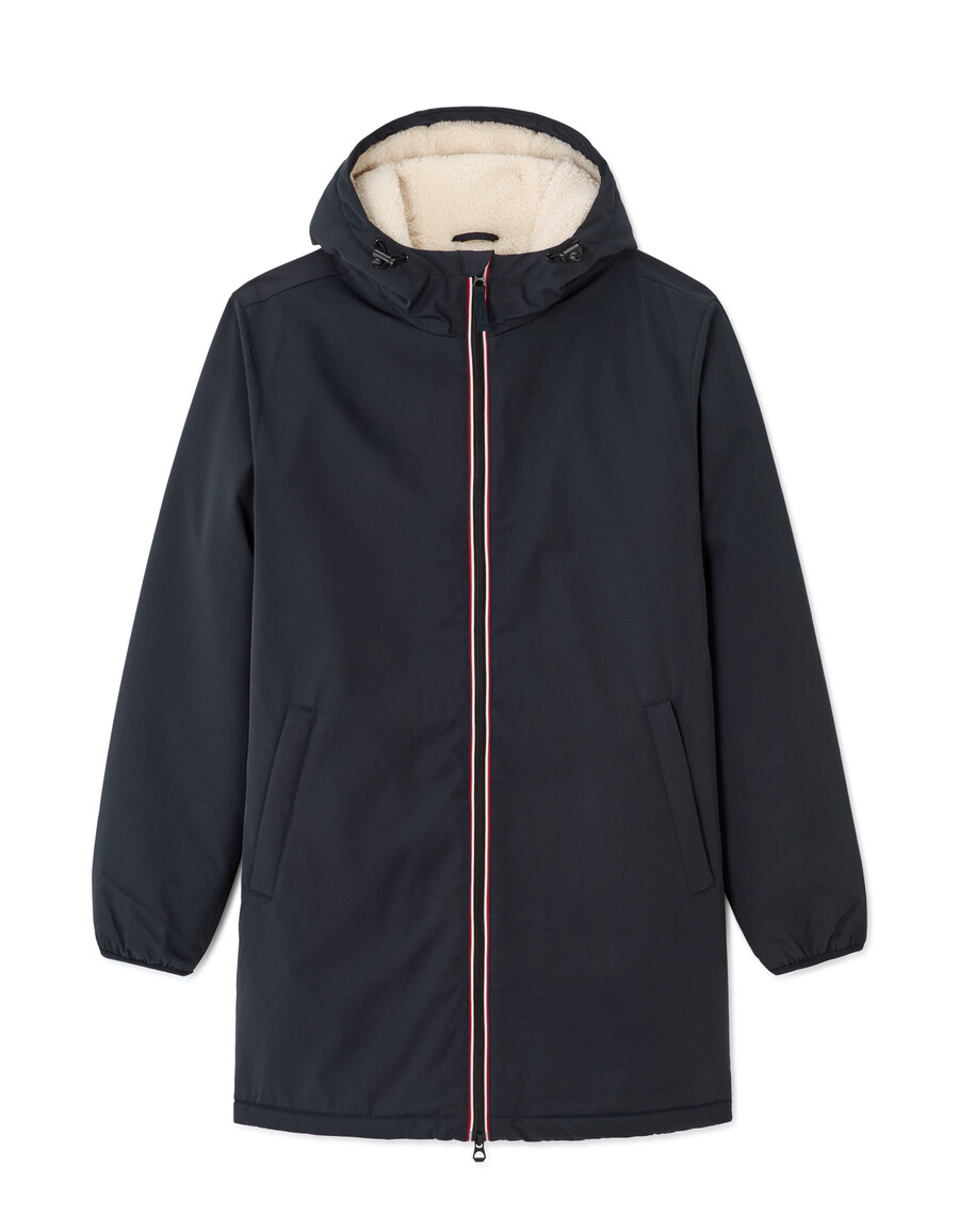 drycore parka med vattenavvisande sherpafodrad huva