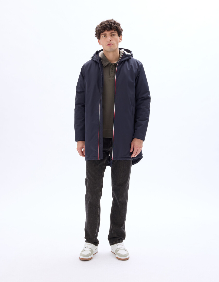 drycore parka med vattenavvisande sherpafodrad huva