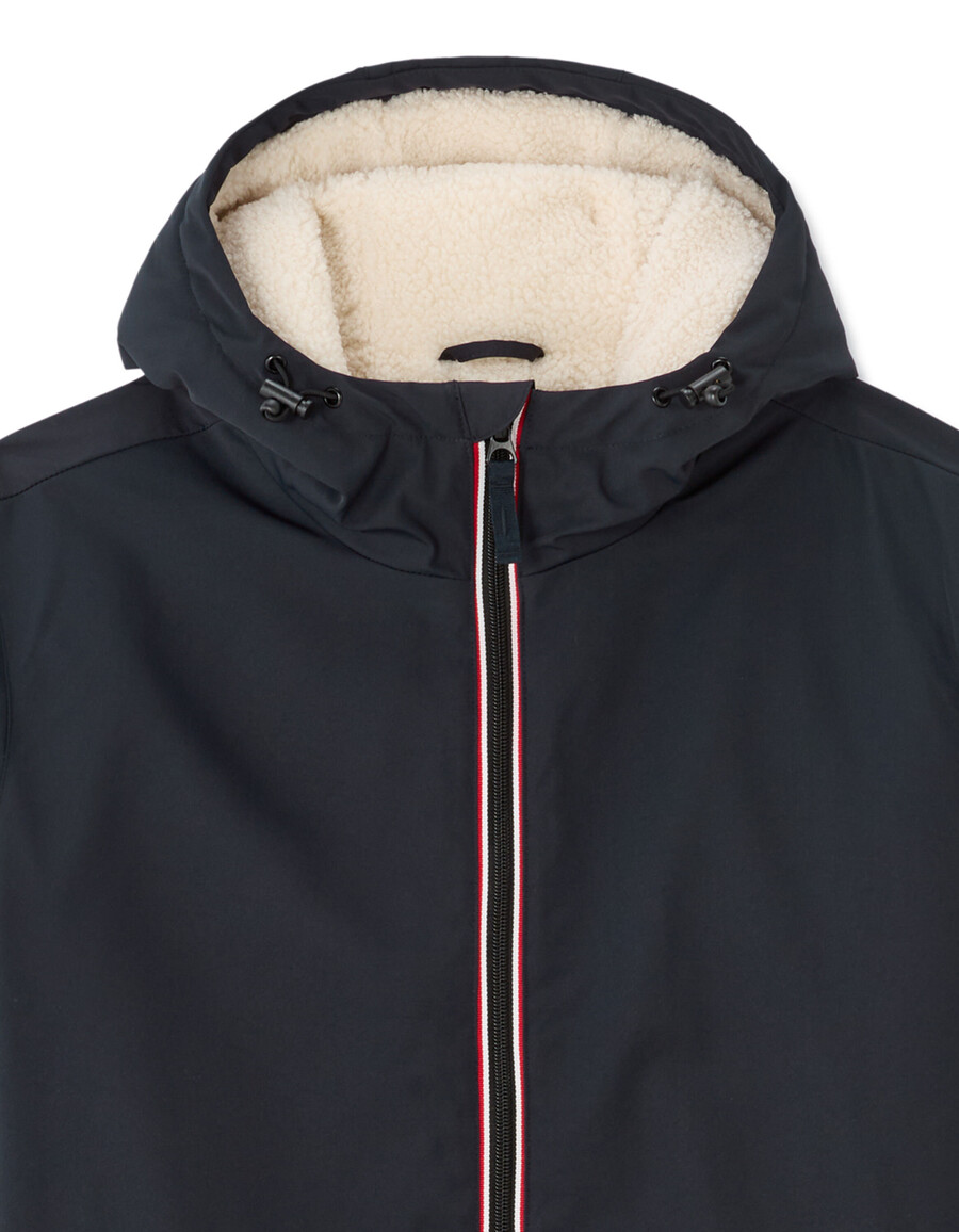 drycore parka med vattenavvisande sherpafodrad huva