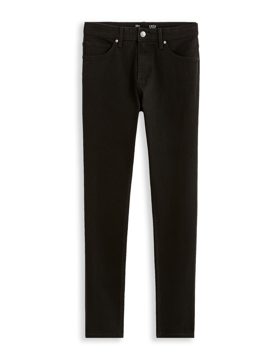 slimmade stretchiga bomullsjeans