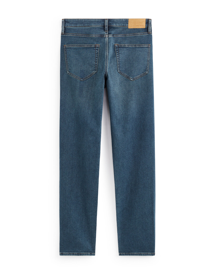 jean c.35 rak stretchstickad 3 längder