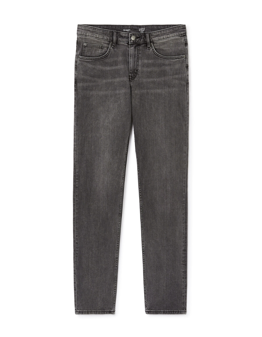 raka stretchiga bomullsjeans