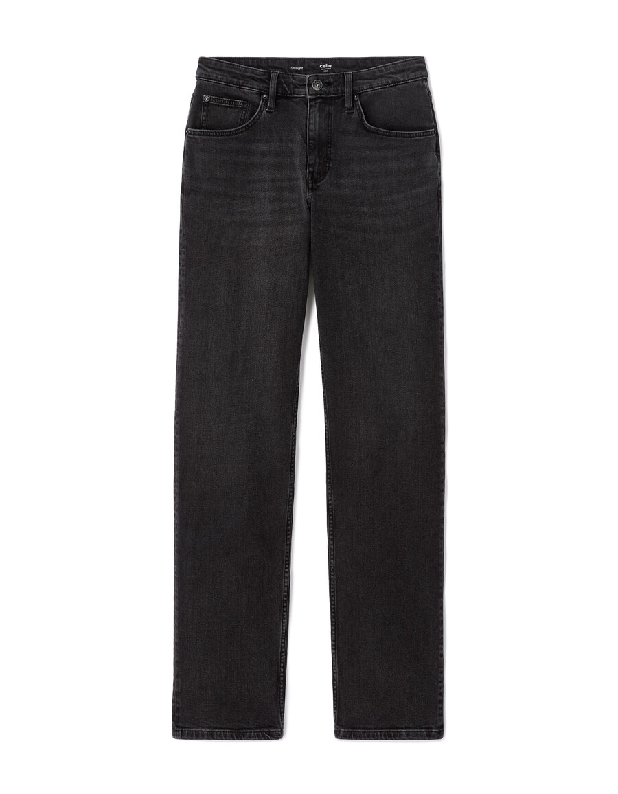 raka stretchiga bomullsjeans