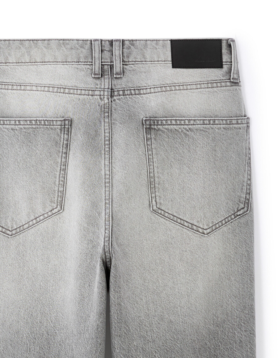 baggy stretchiga bomullsjeans