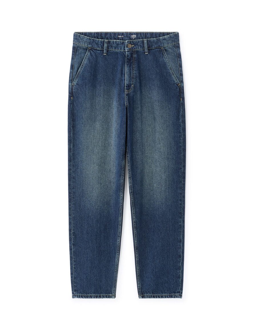 avslappnade jeans 100 bomull