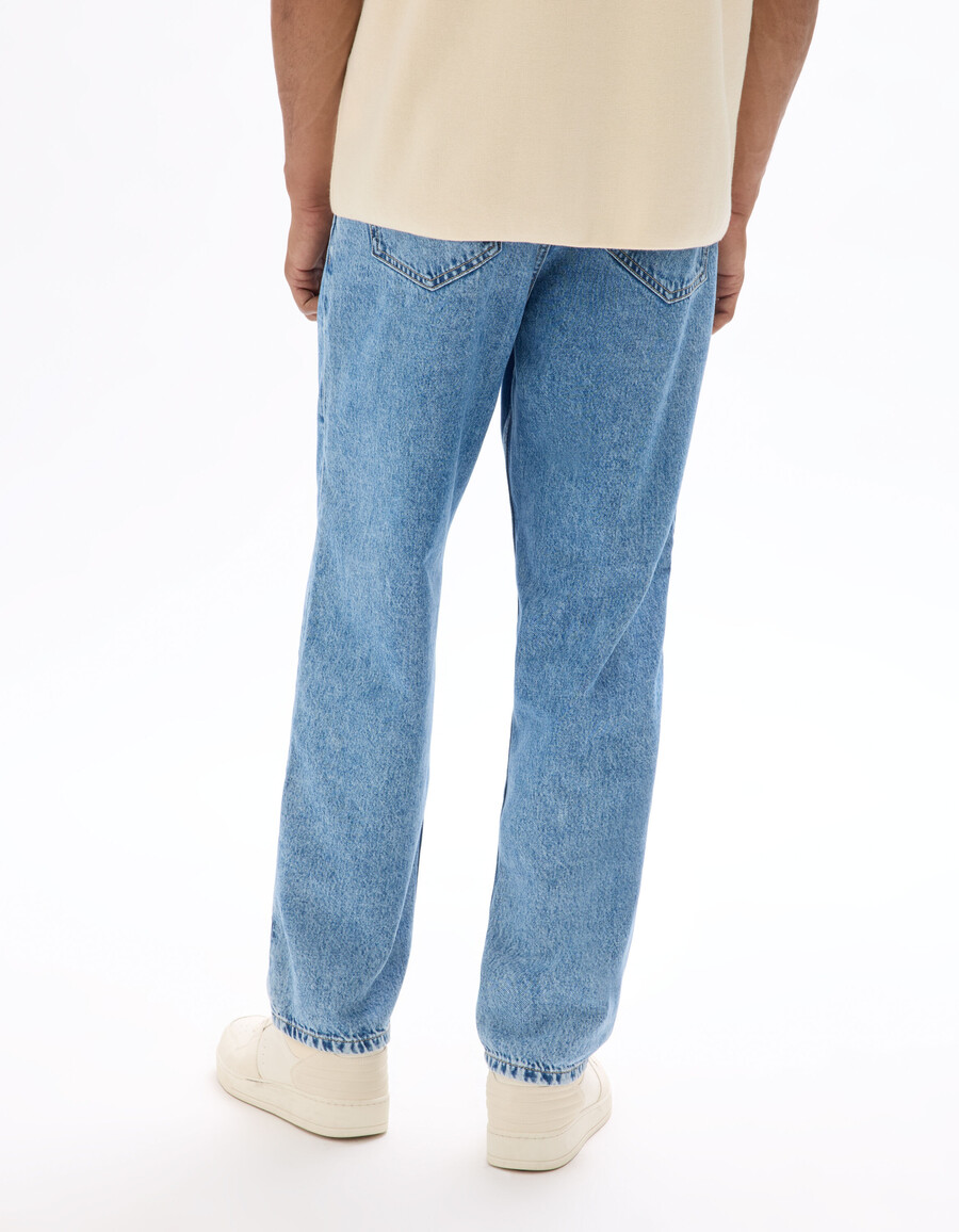 avslappnade jeans 100 bomull