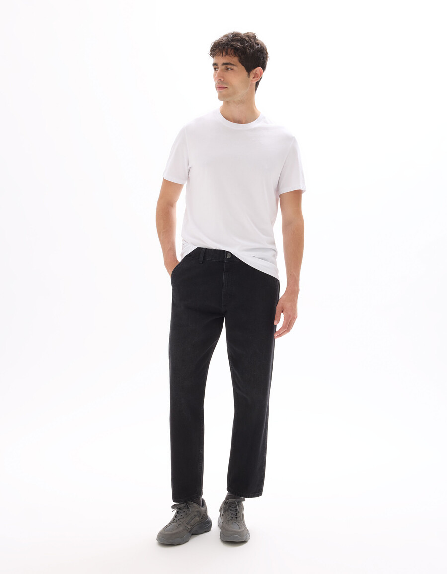 avslappnade jeans 100 bomull