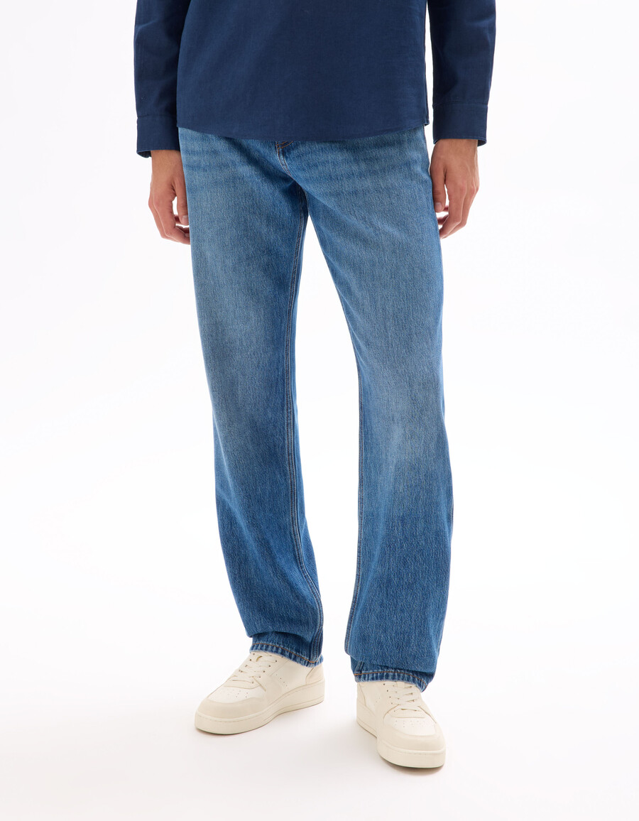 lösa bomullsjeans tencel lyocell