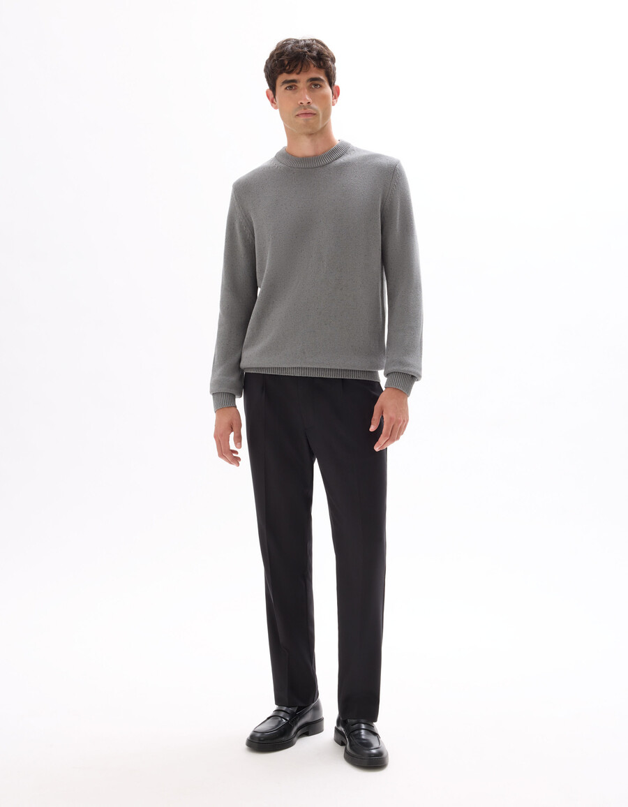 raka stretchiga chinosbyxor i twill