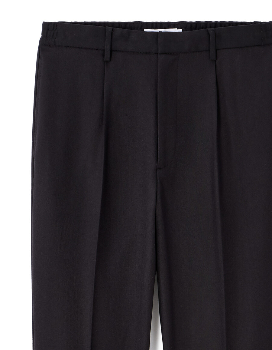 raka stretchiga chinosbyxor i twill