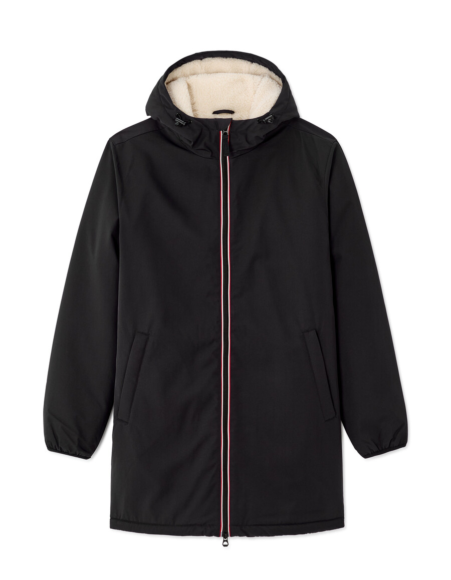 drycore parka med vattenavvisande sherpafodrad huva