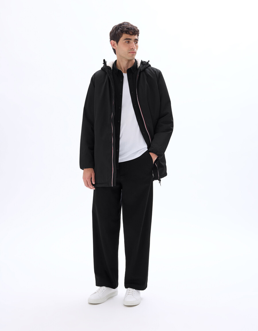 drycore parka med vattenavvisande sherpafodrad huva