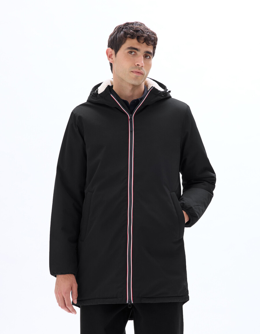 drycore parka med vattenavvisande sherpafodrad huva