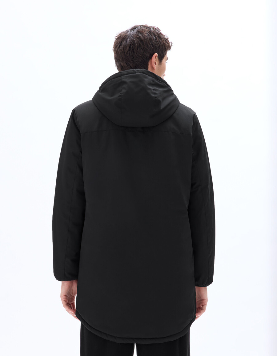 drycore parka med vattenavvisande sherpafodrad huva