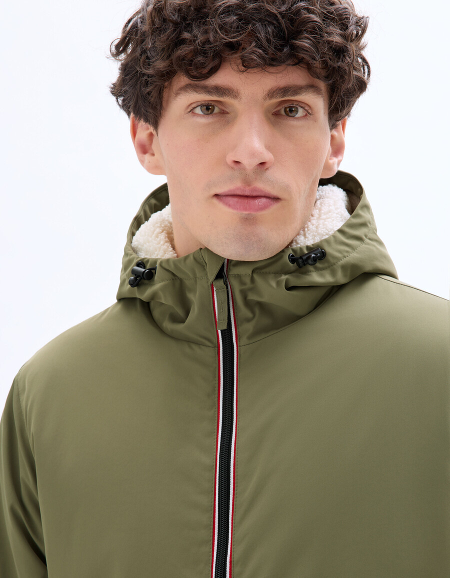 drycore parka med vattenavvisande sherpafodrad huva
