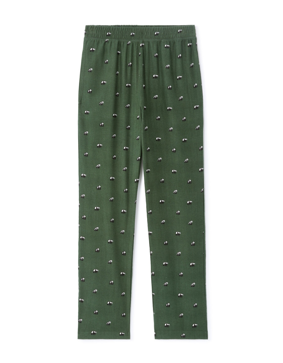 panda-mönstrad pyjamastopp och byxor