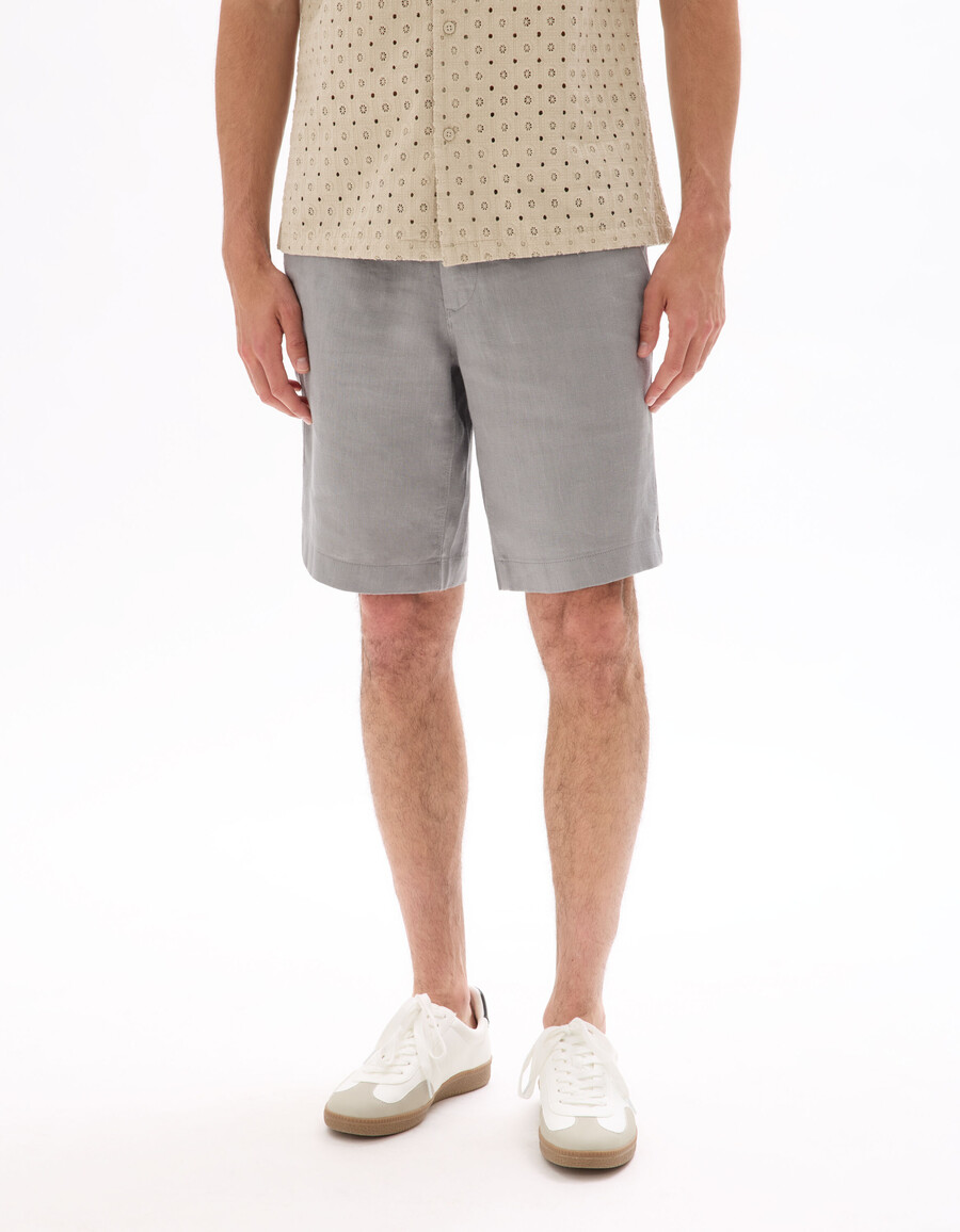 bermudashorts 100 linne