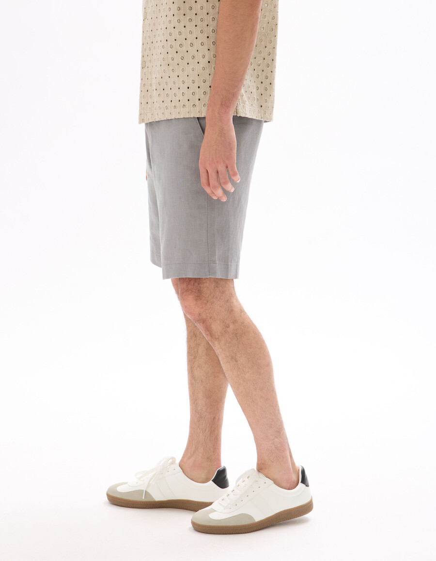 bermudashorts 100 linne