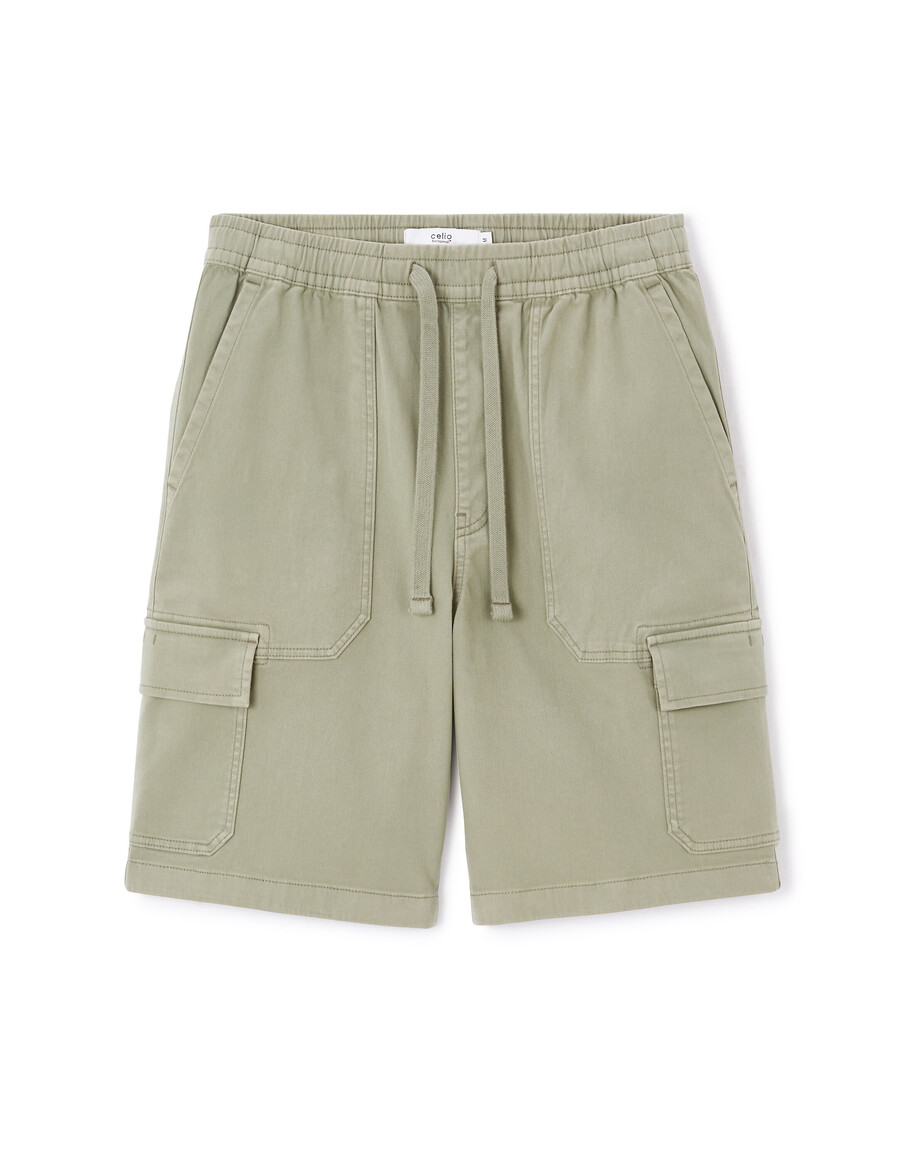 cargobermudashorts i stretchig bomull