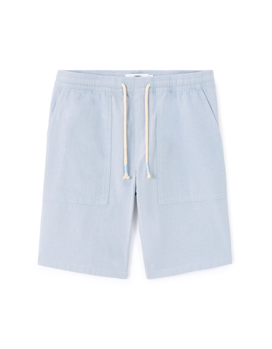bermudashorts i 100 bomull