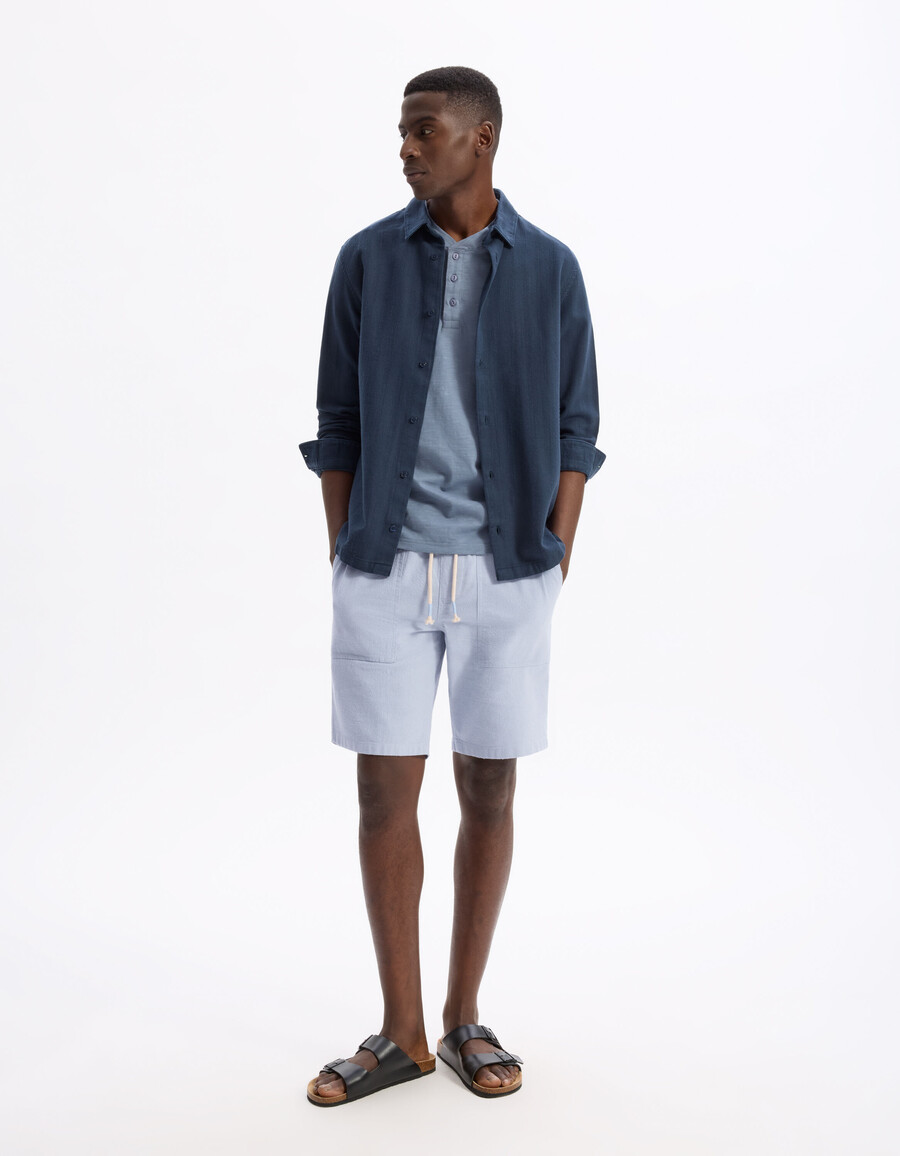 bermudashorts i 100 bomull