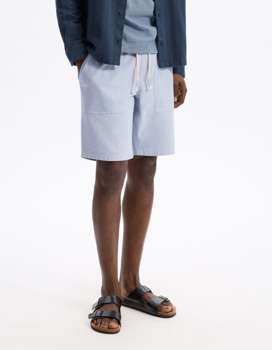 bermudashorts i 100 bomull