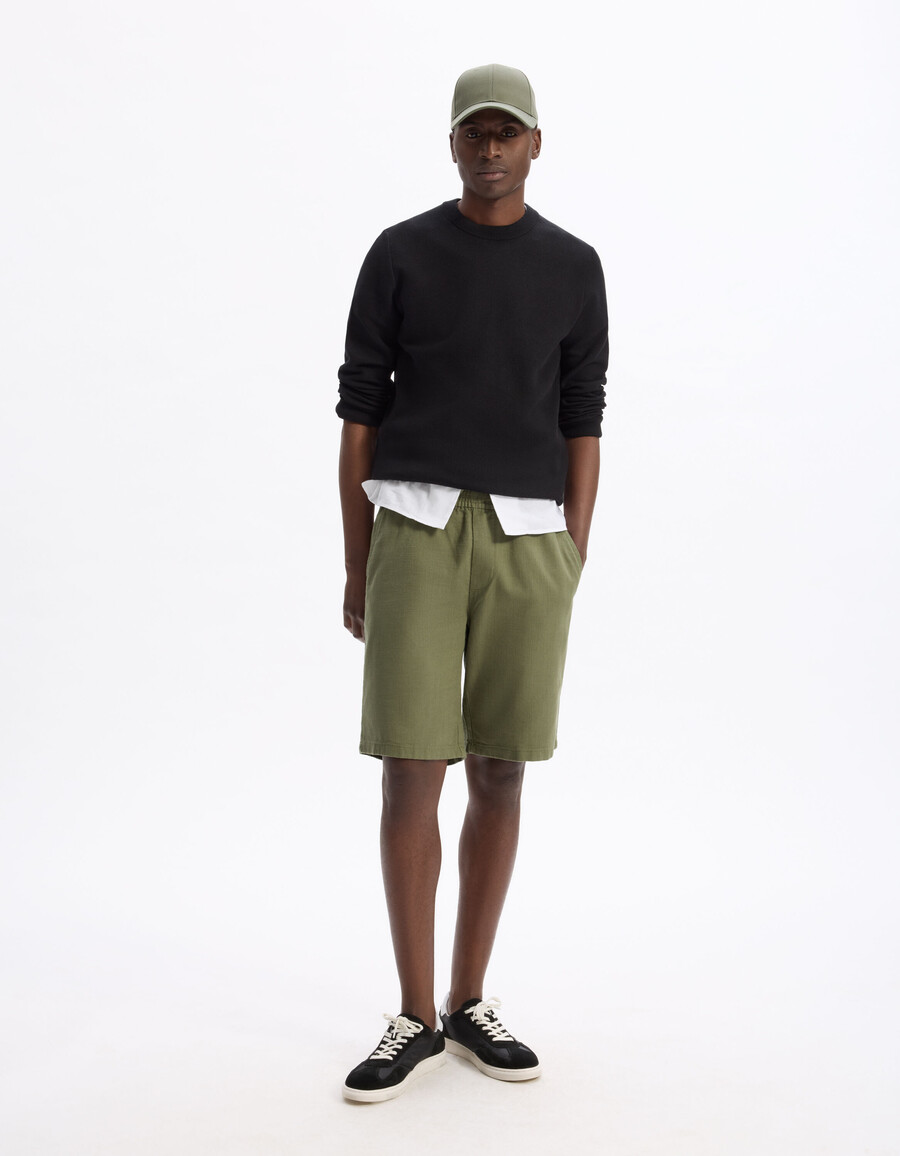 bermudashorts i 100 bomull