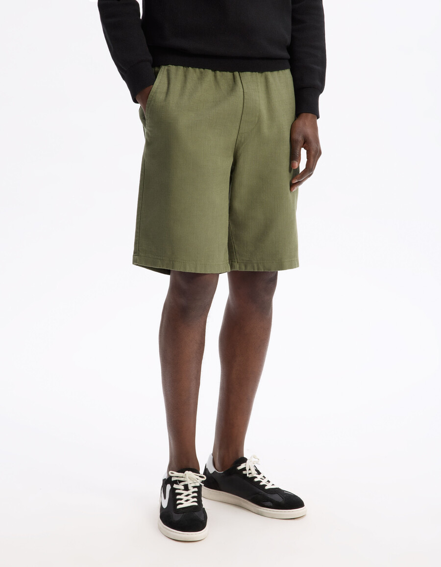 bermudashorts i 100 bomull