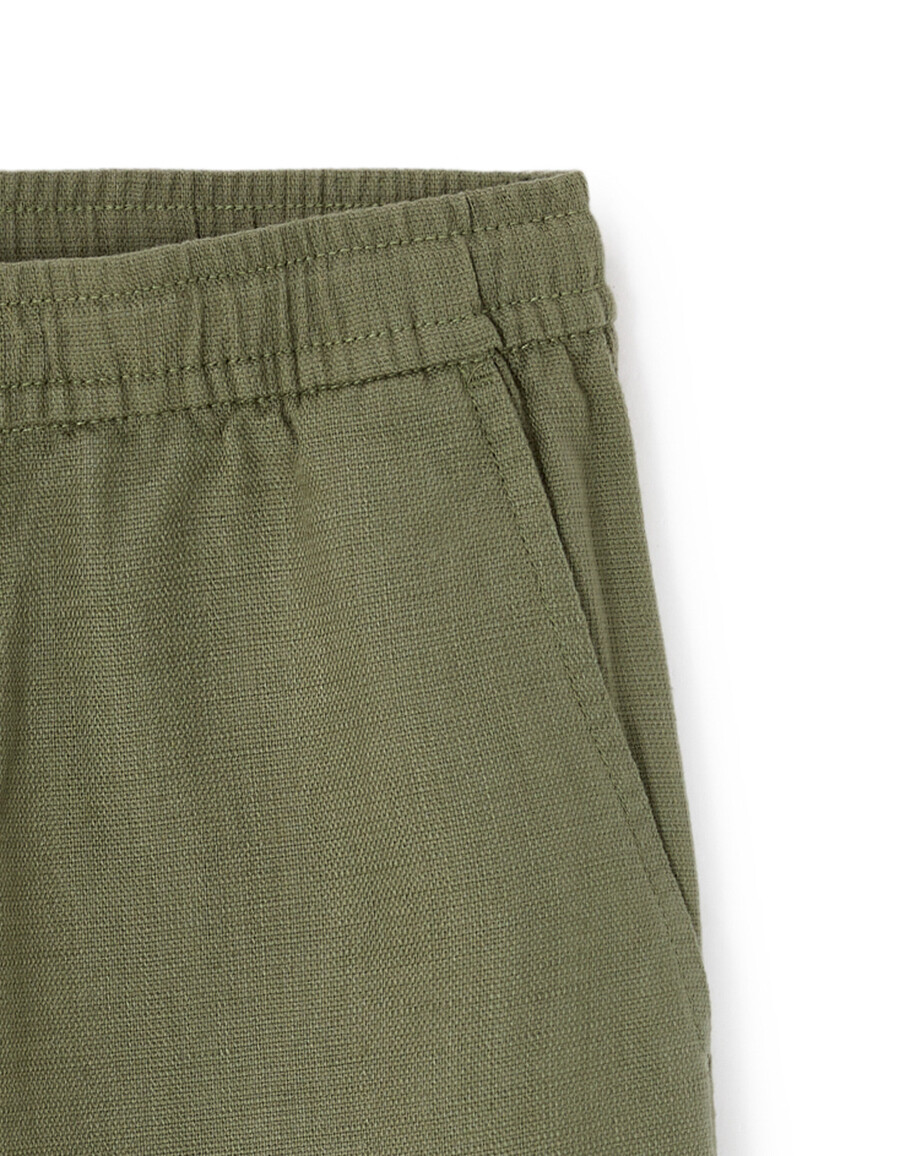 bermudashorts i 100 bomull