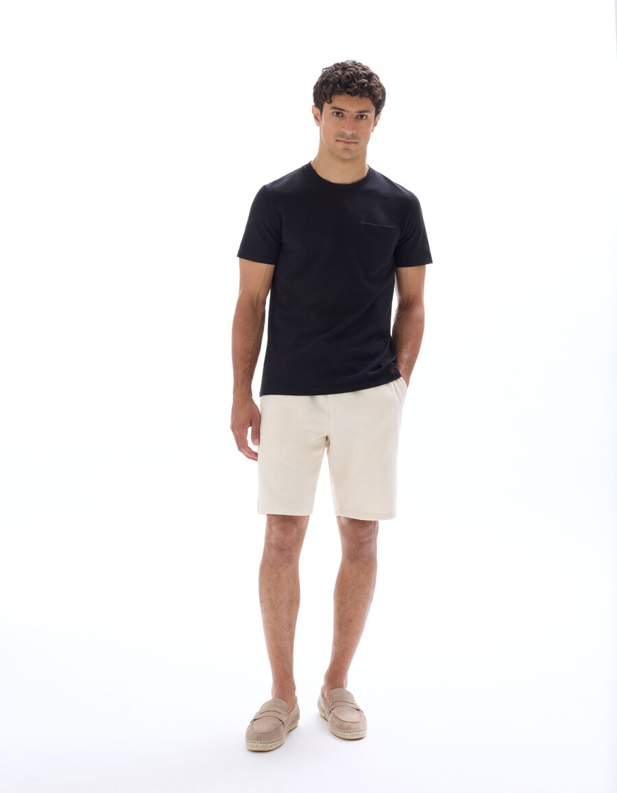 bermudashorts i 100 bomullscanvas