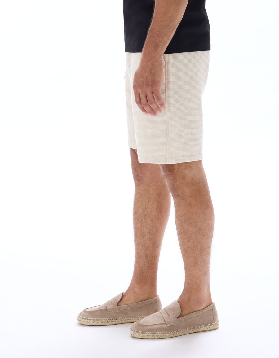 bermudashorts i 100 bomullscanvas