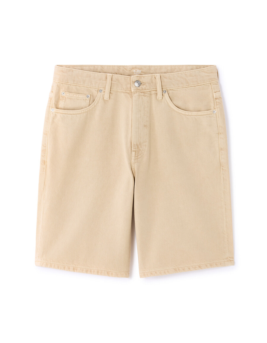 bermudashorts i 100 bomullsdenim
