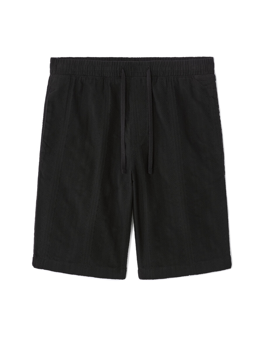 randiga jacquardbermudashorts 100 bomull