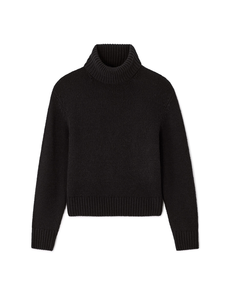tjock polotröja