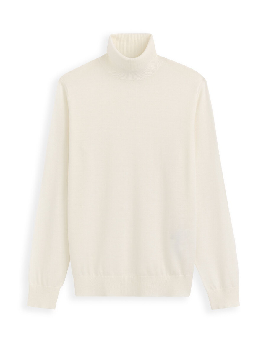 slim-fit polotröja 100 merinoull