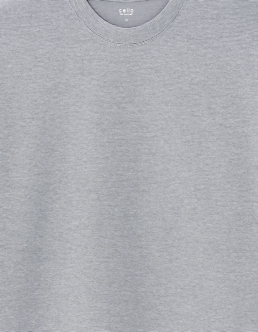 överdimensionerad t-shirt med rund hals