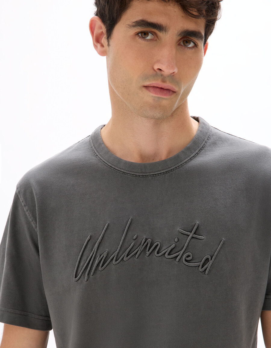 boxig rundhalsad t-shirt 100 bomull
