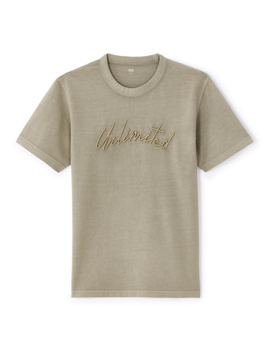 boxig rundhalsad t-shirt 100 bomull